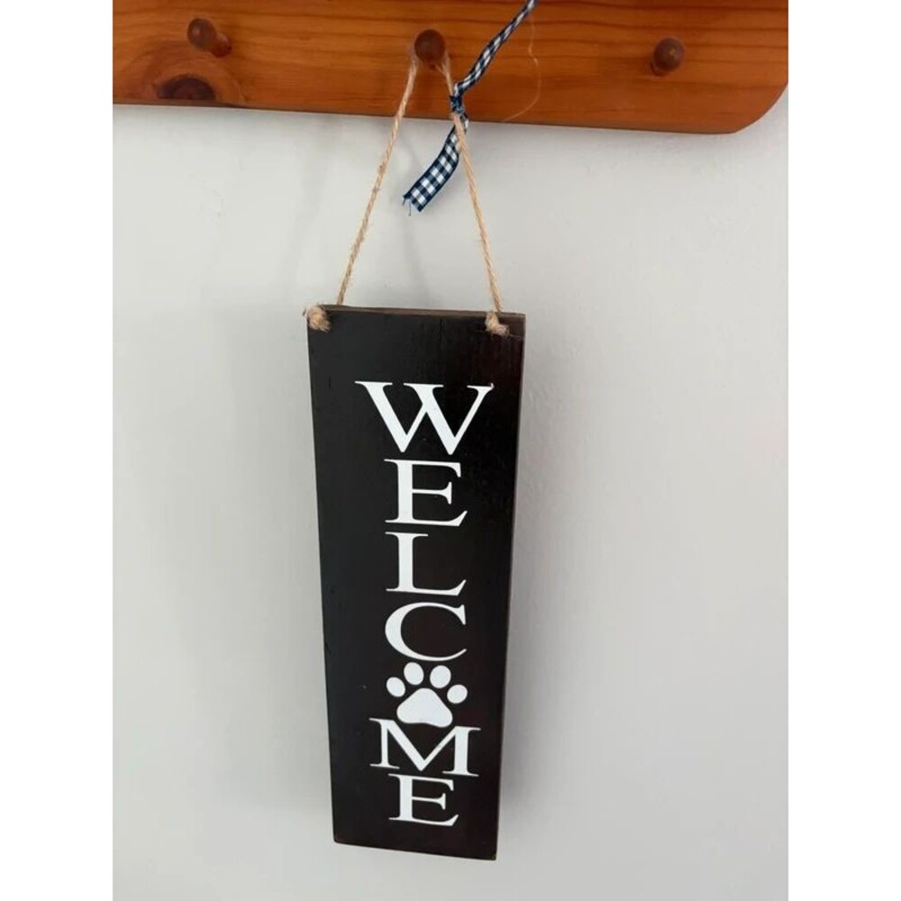 Welcome Sign Home Decor- Pet